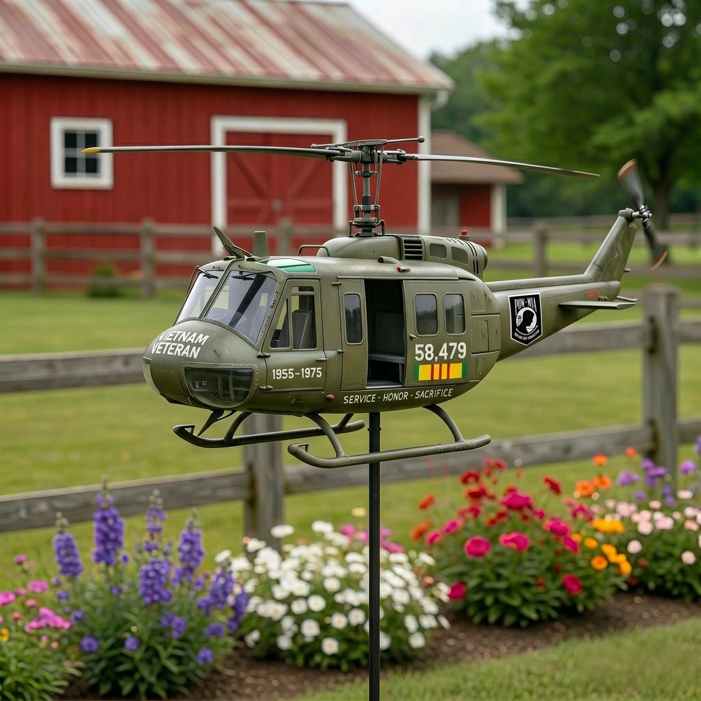 🏆Last Day Promo: 49% OFF 🎖️-Vietnam Veteran Helicopter Wind Spinner- ✈️Buy 2 Free Shipping Today!