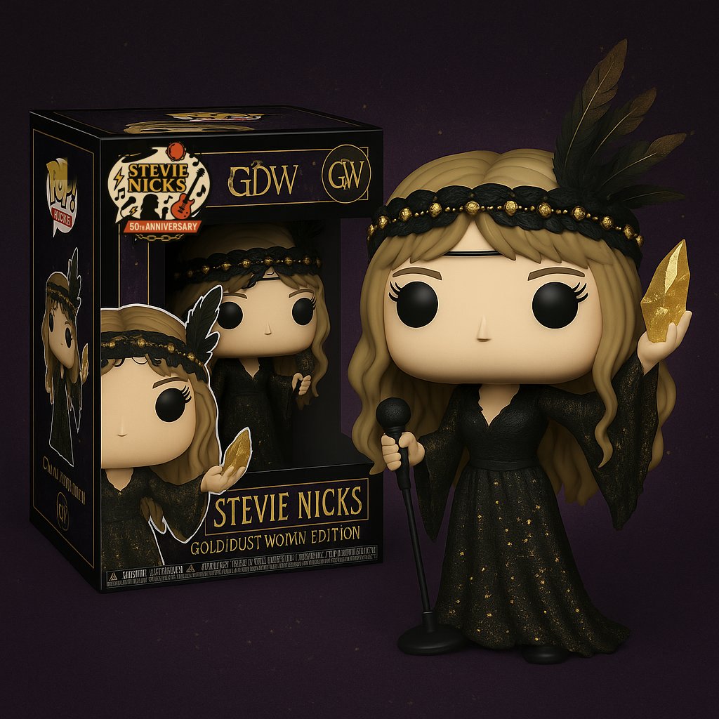 🔥LAST DAY 49%OFF-🔥STEVIE NICKS · The Witching Hour 50th Anniversary POP Figure!
