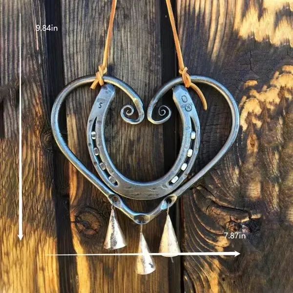 100% Handmade | The Horseshoe Heart Wind Chime❤