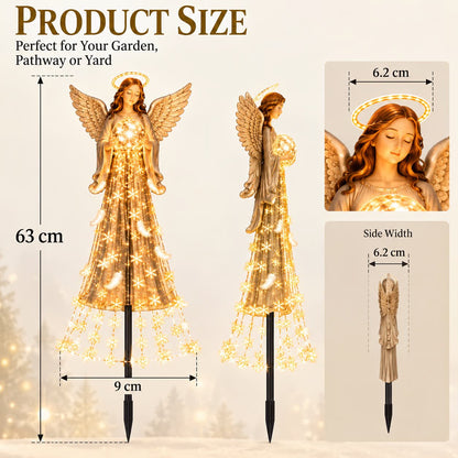 🔥🎁Today Only: Get 50% Off✨ Solar Angel Remembrance Garden Light👼