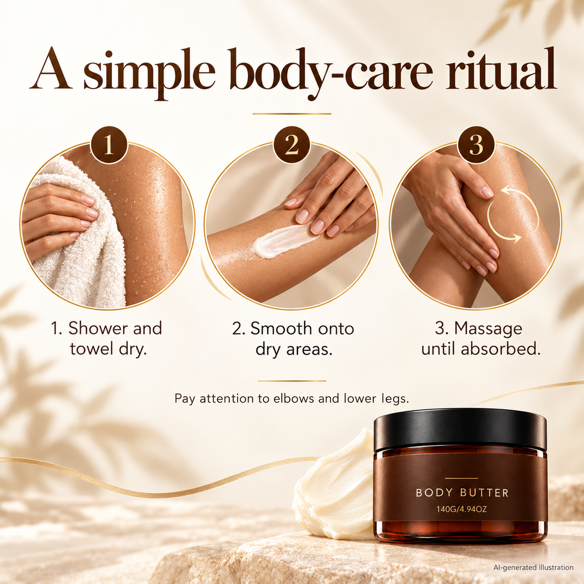 Moisturizing Body Butter, 140g