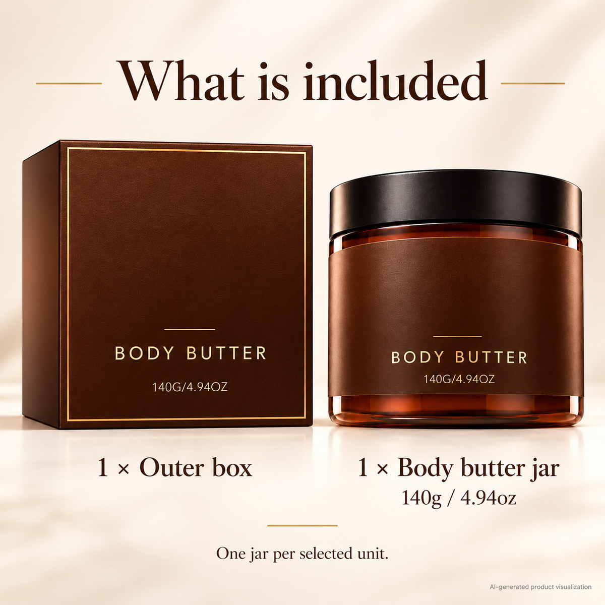 Moisturizing Body Butter, 140g