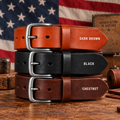 🔥 100% Handmade Full-Grain Buffalo Leather Belt – Built to Last(𝐉𝐚𝐤𝐞 𝐖𝐢𝐥𝐬𝐨𝐧 𝐇𝐚𝐧𝐝𝐦𝐚𝐝𝐞®)