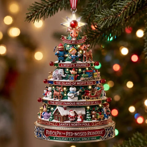 Rudolph Christmas Tree Ornament