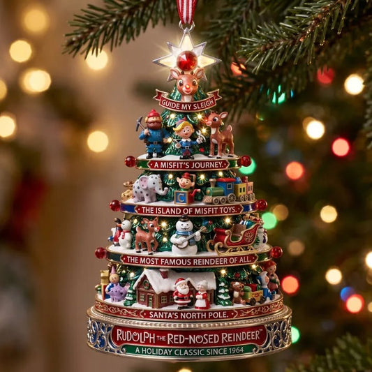 Rudolph Christmas Tree Ornament