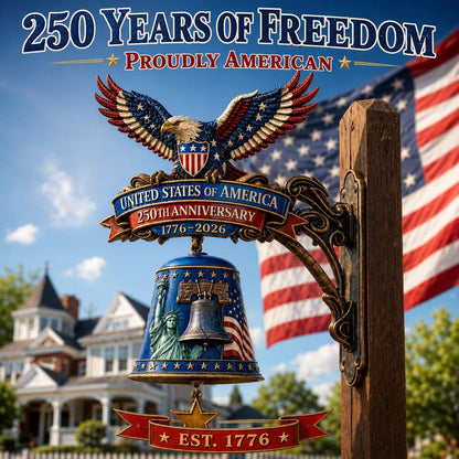 🏅USA 250th Anniversary Patriotic Wall Bell