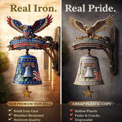 🏅USA 250th Anniversary Patriotic Wall Bell