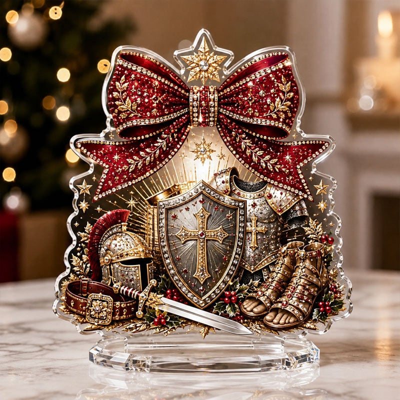 🔥Last Day 50% OFF - 🎄✝️Christmas Bow Crystal Diamond Painting DIY Table Decor Kit