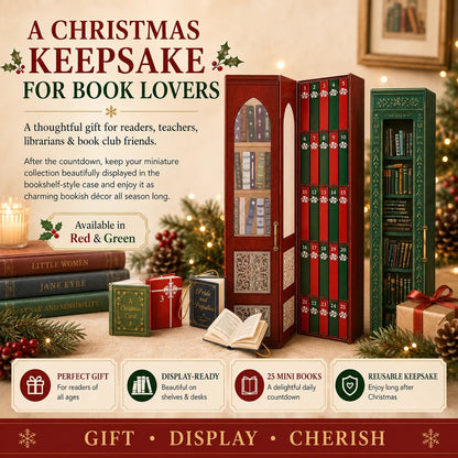 Last Day 50% OFF ✨💥 Mini Book Ornament Advent