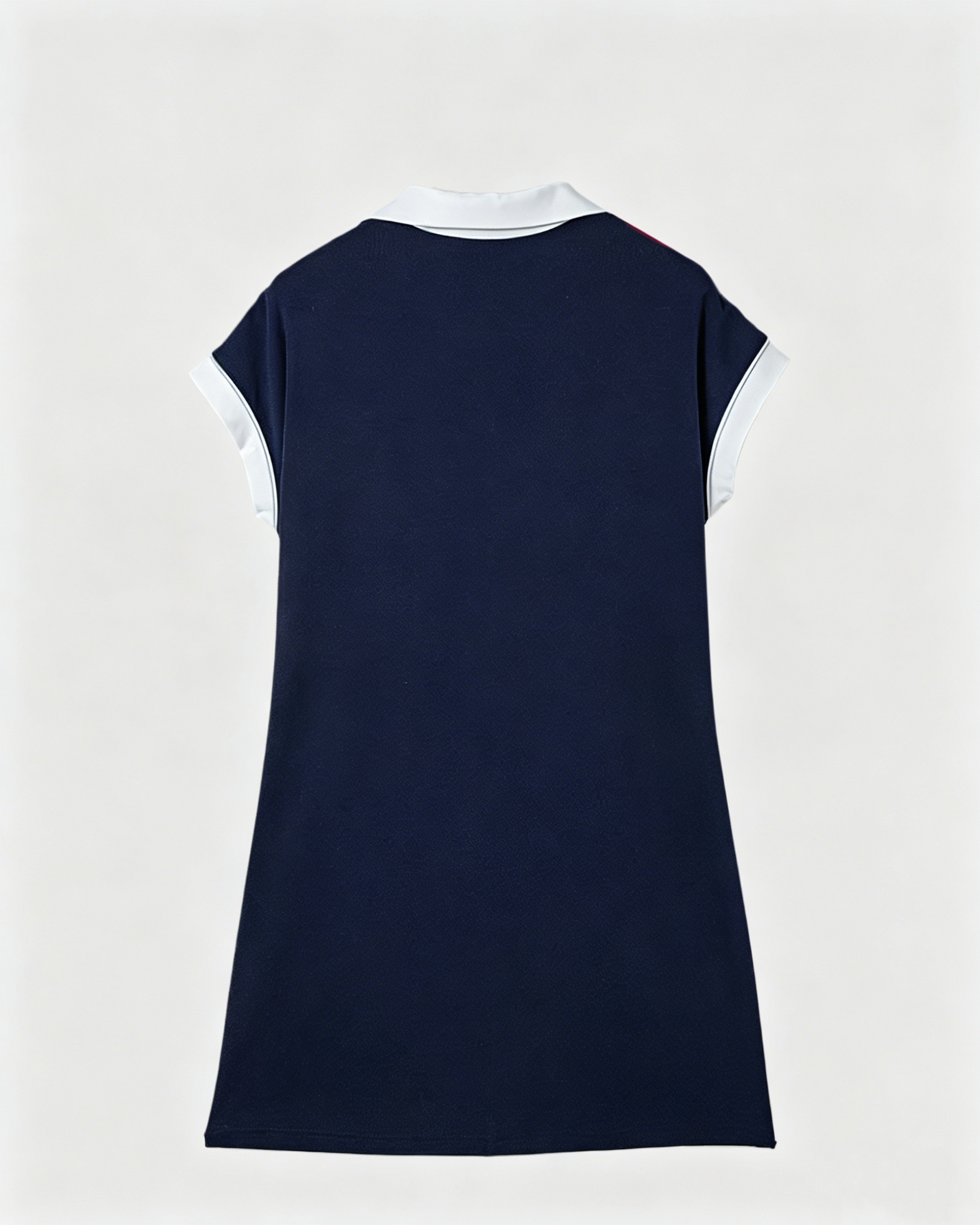 Women's Navy Colorblock Stripe Dress