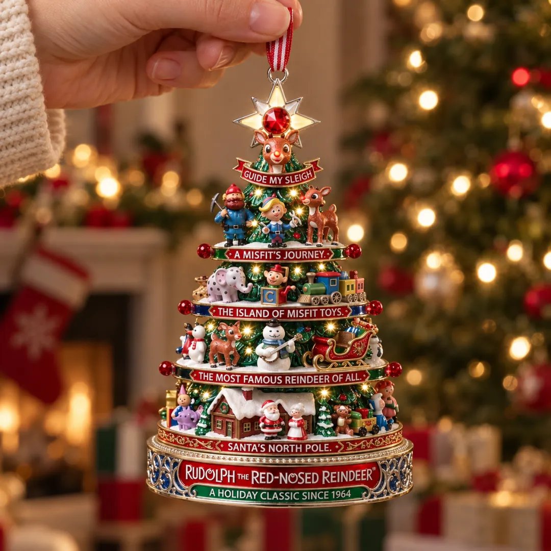 Rudolph Christmas Tree Ornament