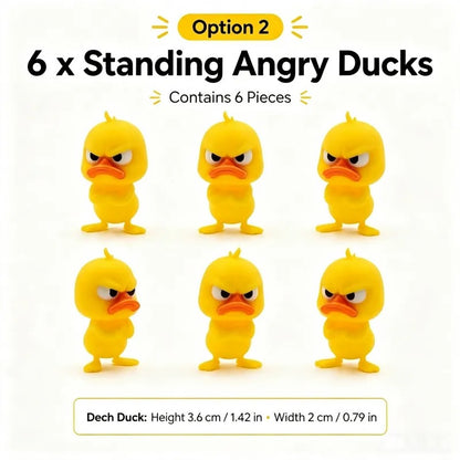 😠Angry Duck Desk Figurine – Add a cheeky touch to your workspace!🐥