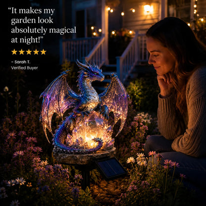 TODAY'S SPECIAL OFFER-50% OFF🔥 SOLAR DRAGON CRYSTAL GARDEN LIGHT