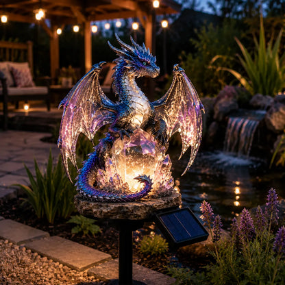 TODAY'S SPECIAL OFFER-50% OFF🔥 SOLAR DRAGON CRYSTAL GARDEN LIGHT