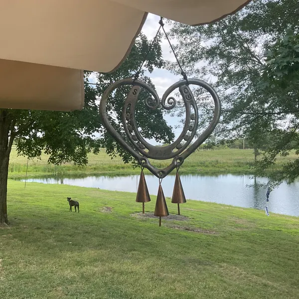 100% Handmade | The Horseshoe Heart Wind Chime❤