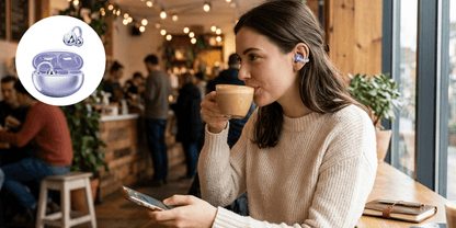 🎧 Open-Ear Bluetooth Headphones – Comfortable Fit, Wireless Sound & Optional AI Translation