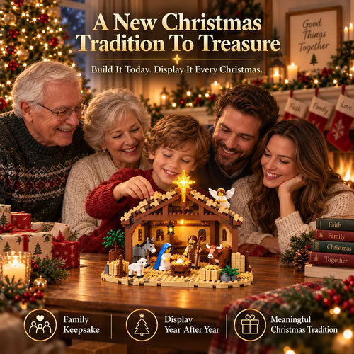 🔥Last Day 50% OFF🔥🌟The Nativity Story Building Block Set