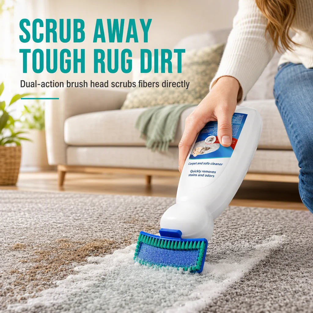 ✨ Waterless Fabric & Carpet Cleaner – Easy, No-Rinse Cleaning for Upholstery