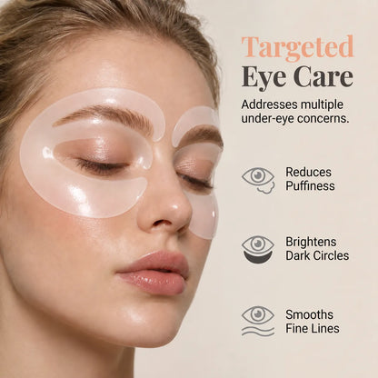 ✨ Organic Collagen Eye Masks – Hydrating Under-Eye Care for a Fresh, Radiant Look