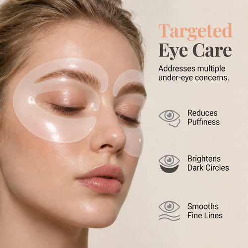 ✨ Organic Collagen Eye Masks – Hydrating Under-Eye Care for a Fresh, Radiant Look