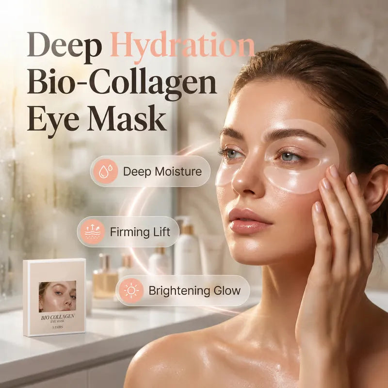 ✨ Organic Collagen Eye Masks – Hydrating Under-Eye Care for a Fresh, Radiant Look