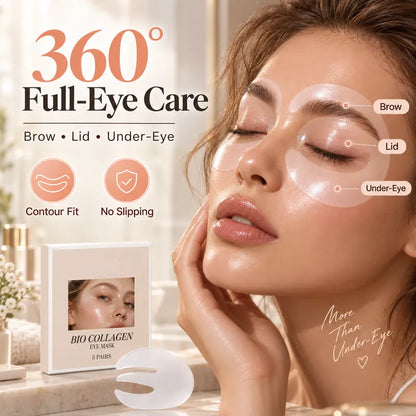 ✨ Organic Collagen Eye Masks – Hydrating Under-Eye Care for a Fresh, Radiant Look