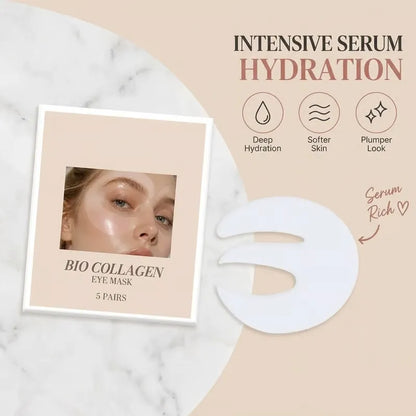 ✨ Organic Collagen Eye Masks – Hydrating Under-Eye Care for a Fresh, Radiant Look