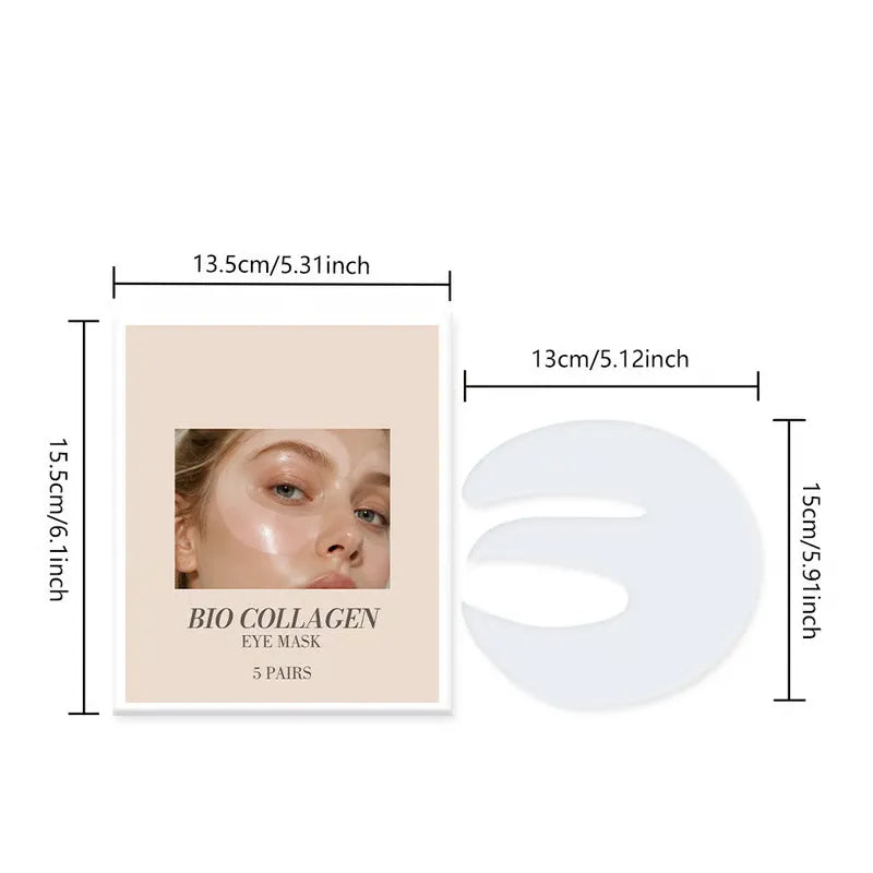 ✨ Organic Collagen Eye Masks – Hydrating Under-Eye Care for a Fresh, Radiant Look