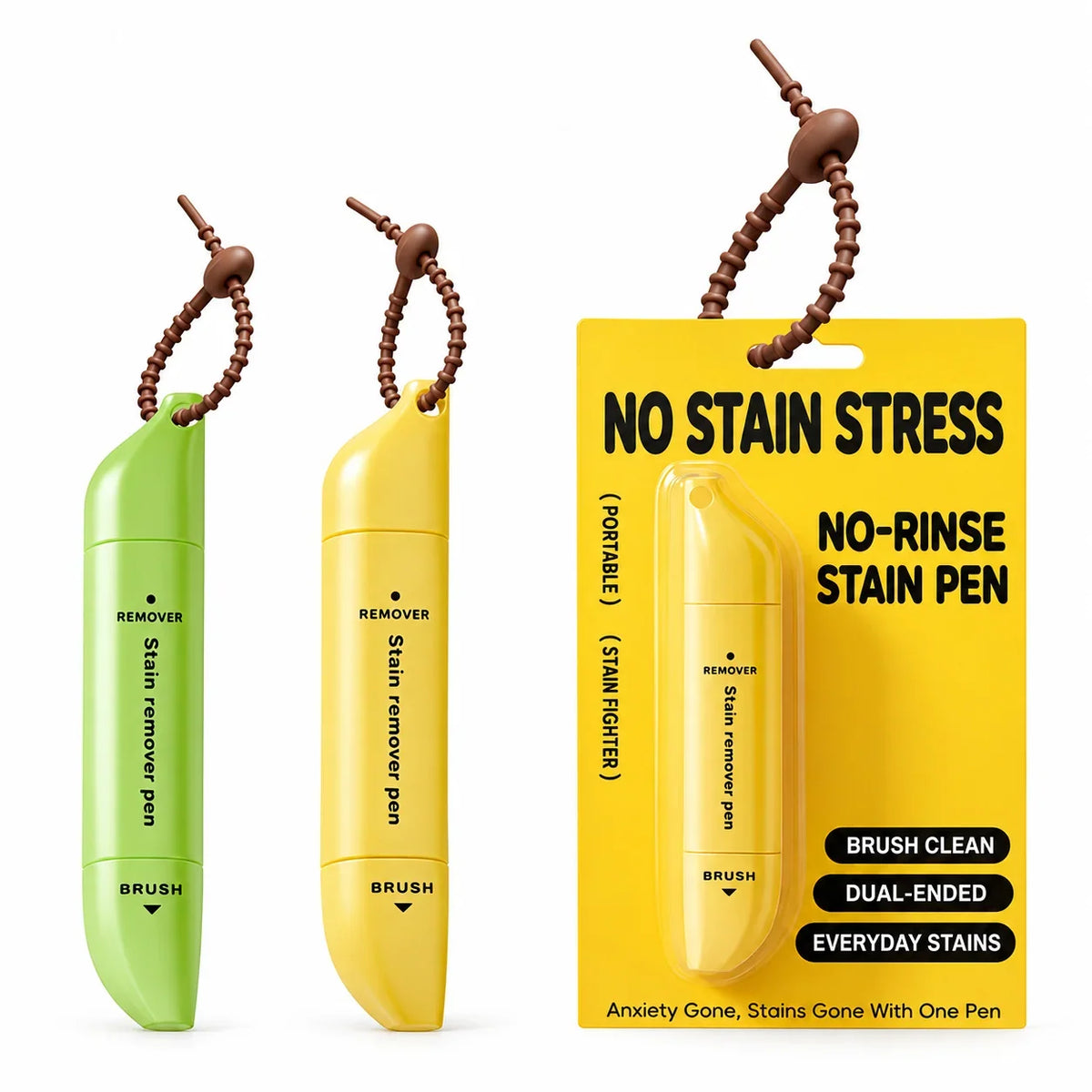 ✨ Dual-Head Stain Remover Pen – Portable, Waterless & Easy to Use