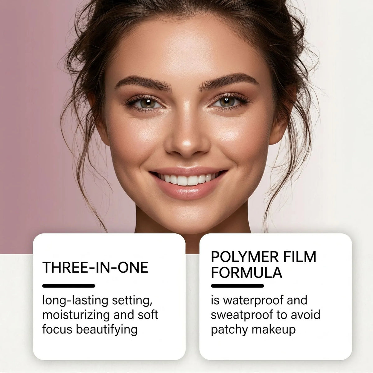 💜Makeup Setting Spray✨ Lightweight Fast‑Forming Film Mist Matte Finish Non‑sticky Anti‑cakey Makeup Fixing Spray