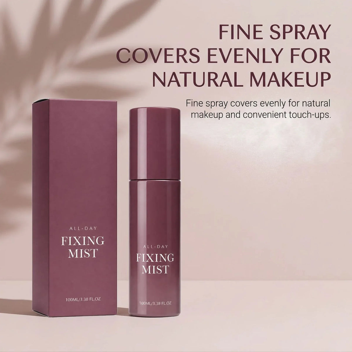 💜Makeup Setting Spray✨ Lightweight Fast‑Forming Film Mist Matte Finish Non‑sticky Anti‑cakey Makeup Fixing Spray