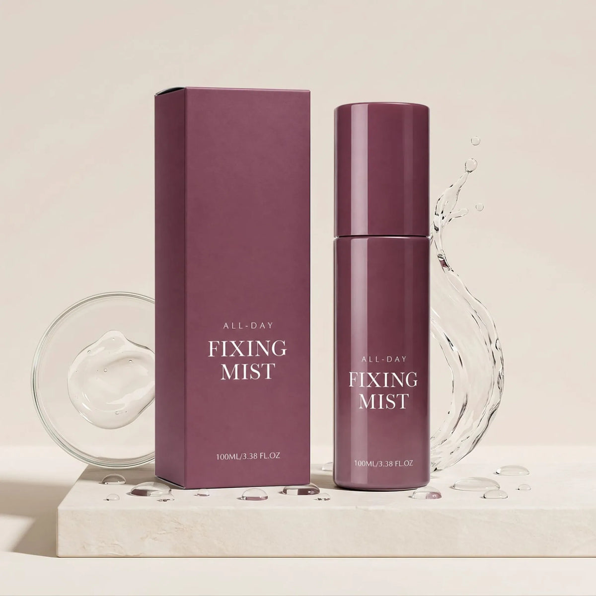 💜Makeup Setting Spray✨ Lightweight Fast‑Forming Film Mist Matte Finish Non‑sticky Anti‑cakey Makeup Fixing Spray