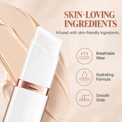💖 Magic Color-Changing Foundation Stick – Natural Glow & Easy, Blendable Coverage