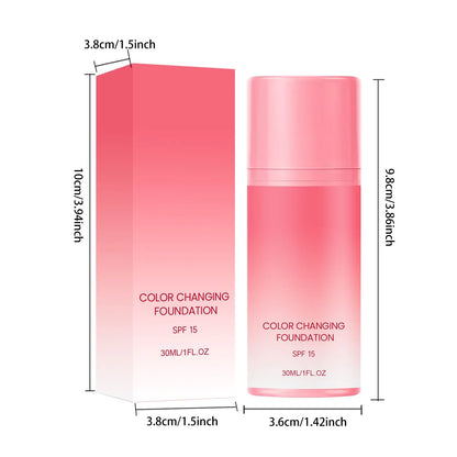 ✨ Color-Changing Foundation Balm – Natural Glow, Lightweight Coverage & Easy Blending