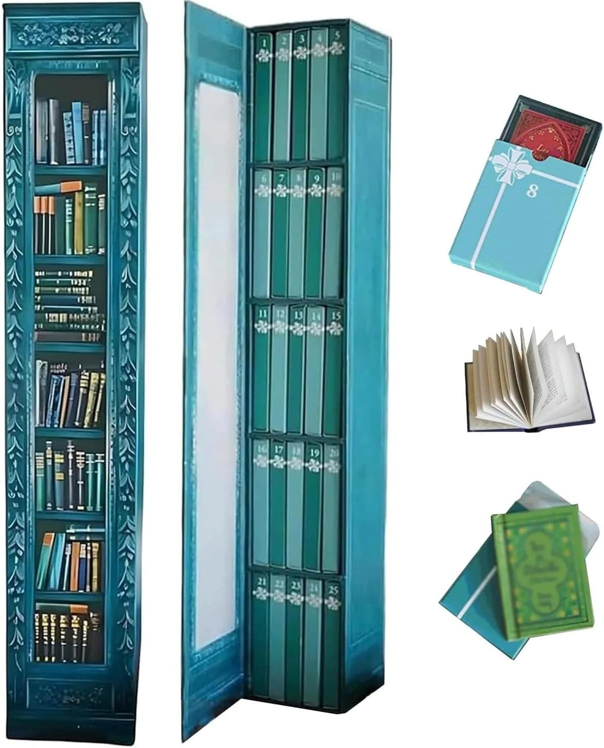 Last Day 50% OFF ✨💥 Mini Book Ornament Advent