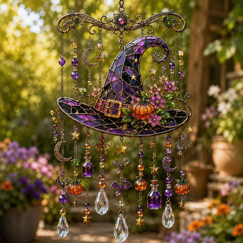 🎐Halloween-Themed Crystal Wind Chime