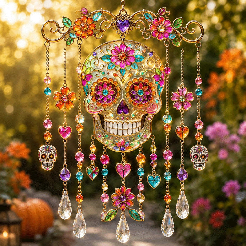 🎐Halloween-Themed Crystal Wind Chime