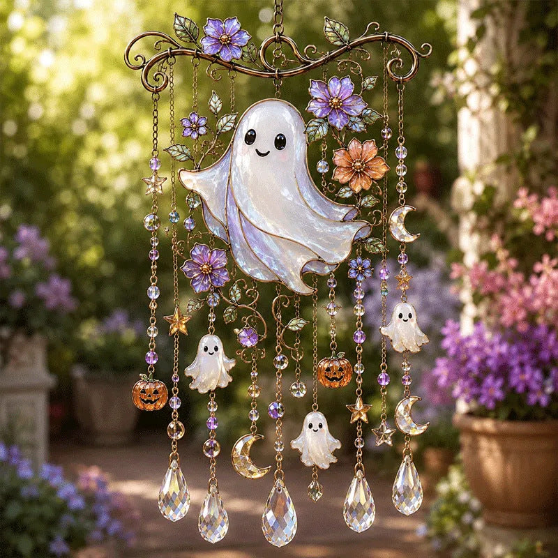 🎐Halloween-Themed Crystal Wind Chime
