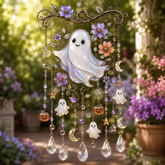 🎐Halloween-Themed Crystal Wind Chime