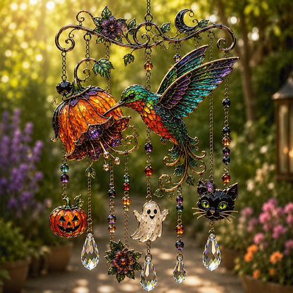 🎐Halloween-Themed Crystal Wind Chime