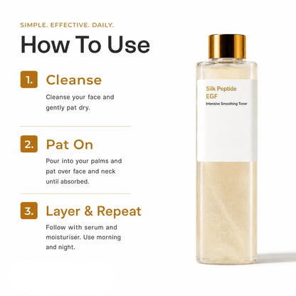 Silk Peptide EGF Tox Toner