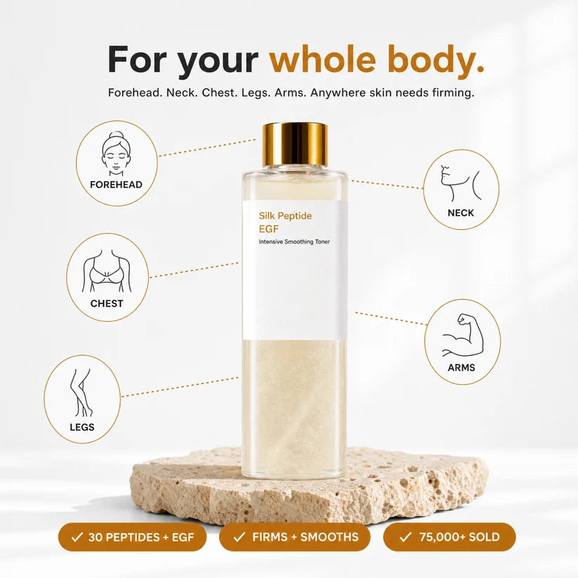 Silk Peptide EGF Tox Toner