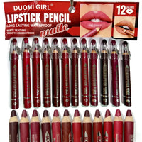 12 MATTE LIP LINERS