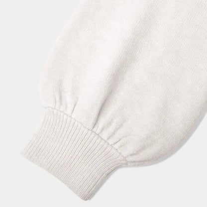 Women’s Cashmere-Soft Belted Wrap Cardigan – V-Neck Lantern-Sleeve Crop Knit