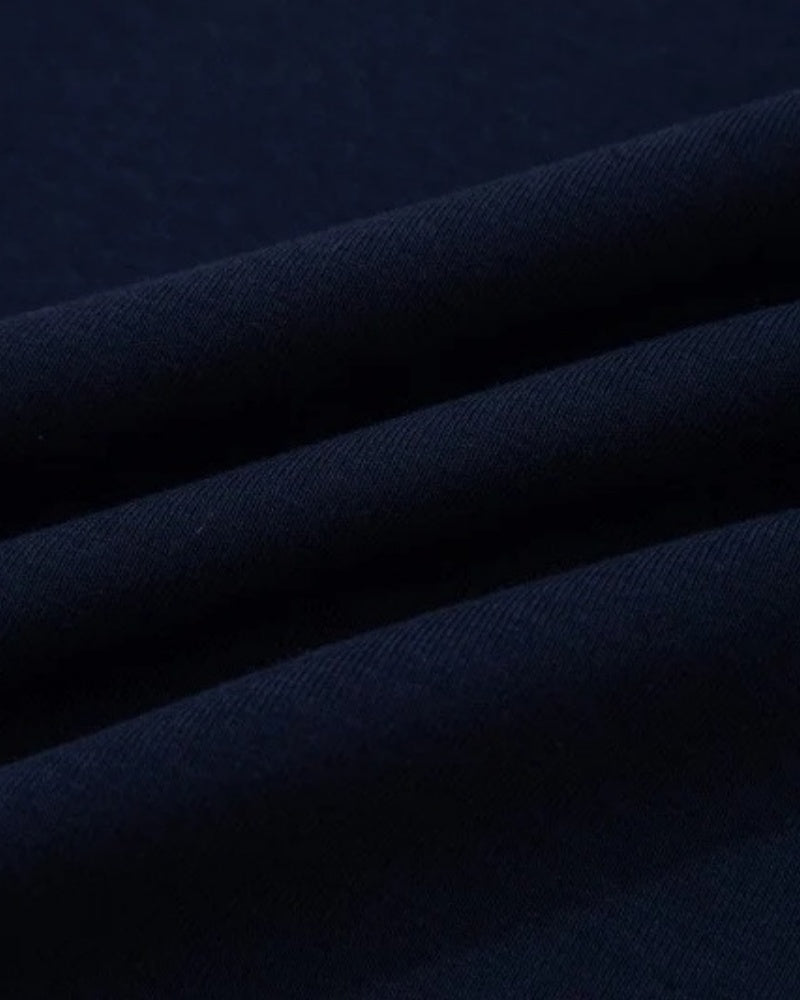 Women's Navy Colorblock Stripe Dress