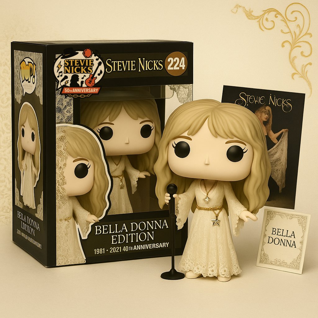 🔥LAST DAY 49%OFF-🔥STEVIE NICKS · The Witching Hour 50th Anniversary POP Figure!