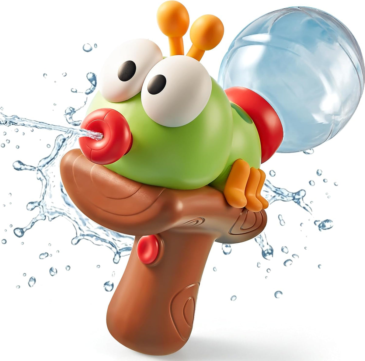 🎉Cute boys and girls playing in the water with ant-shaped electric press water guns, beach water fights, pool fun, and children’s water guns for drifting