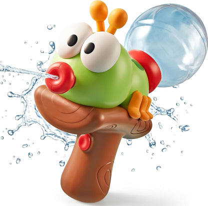 🎉Cute boys and girls playing in the water with ant-shaped electric press water guns, beach water fights, pool fun, and children’s water guns for drifting