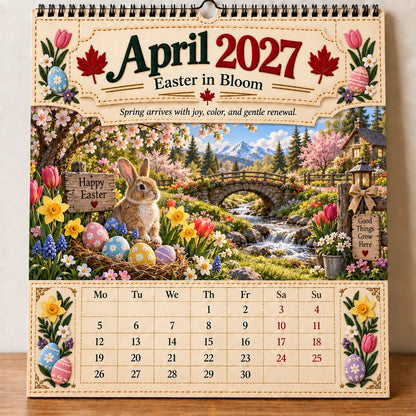 🇨🇦🍁 2027 Canada 160th Anniversary Commemorative Wall Calendar 🍁🇨🇦