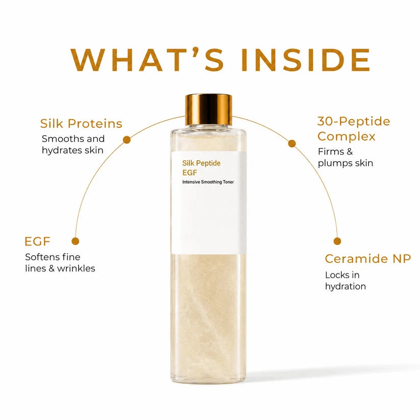 Silk Peptide EGF Tox Toner